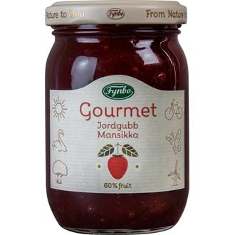 Fynbo Gourmet mansikkahillo 210g kalorit ja ravintosisältö