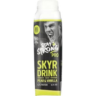 Stay Strong PRO Skyr Drink 330ml pääry-vanilja kalorit ja ravintosisältö - 60 kcal
