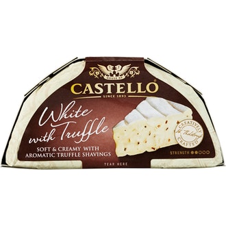Castello white valkohomejuusto 150g tryffeli kalorit ja ravintosisältö