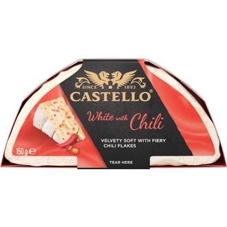 Castello White 150g with Red Chili homejuusto kalorit ja ravintosisältö