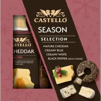 Castello juustolahjapakkaus 625 g kalorit ja ravintosisältö - 431 kcal