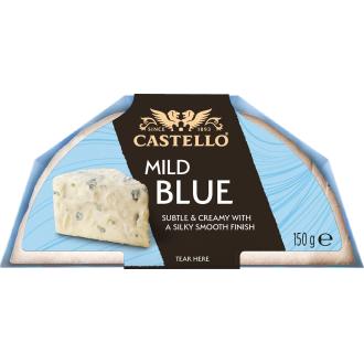 Castello Mild Blue Sinihomejuusto 150 g kalorit ja ravintosisältö - 431 kcal