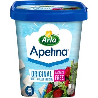 Arla Apetina Original 410/200g 10% salaattijuustokuutiot suolaliemessä laktoositon kalorit ja ravintosisältö