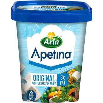 Arla Apetina 410/200g 3% vähälaktoosinen salaattijuusto kuutioina kalorit ja ravintosisältö