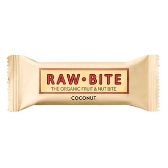 Rawbite 50g Coconut Pähkinäpatukka kalorit ja ravintosisältö