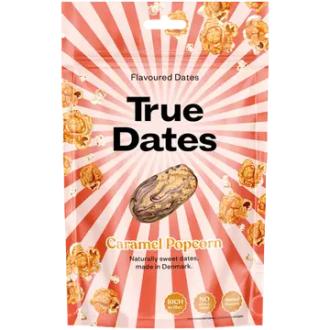 True karamelli popcornin makuinen taateli 100g kalorit ja ravintosisältö - 332 kcal