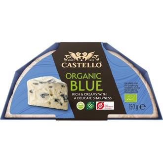 Castello 150g Luomu Blue sinihomejuusto kalorit ja ravintosisältö