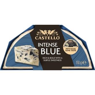 Castello 150 g Intense Blue sinihomejuusto kalorit ja ravintosisältö