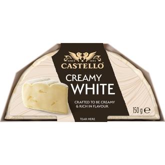 Castello Creamy White 150 g valkohomejuusto kalorit ja ravintosisältö