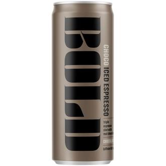 Bold Choco Iced Espresso kahvijuoma maidolla ja suklaajauheella 250ml kalorit ja ravintosisältö