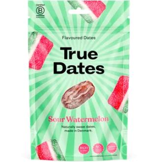 True Kirpeän vesimelonin makuinen taateli 100g kalorit ja ravintosisältö - 324 kcal