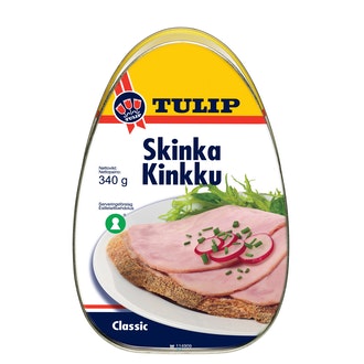 Tulip kinkkusäilyke 340g kalorit ja ravintosisältö