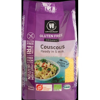 Urtekram couscous 350g luomu gluteeniton kalorit ja ravintosisältö - 351 kcal