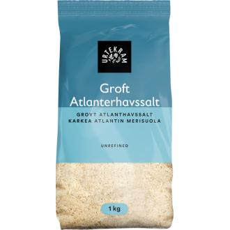 Urtekram Atlantin merisuola 1kg karkea kalorit ja ravintosisältö - 0 kcal