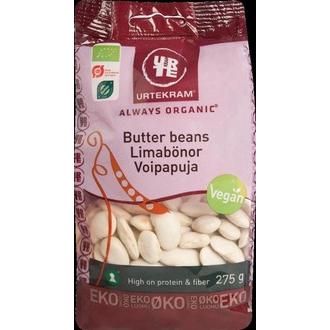 URTEKRAM Luomu Voipapuja 275g kalorit ja ravintosisältö