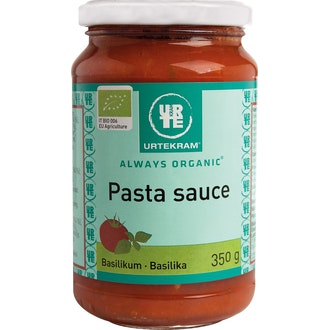 Urtekram pastakastike basilika 350g luom kalorit ja ravintosisältö - 36 kcal