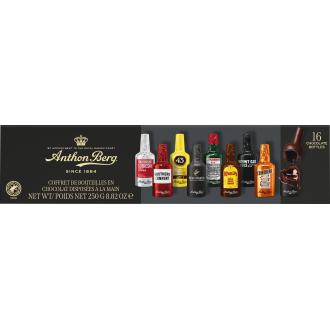 Anthon Berg Chocolate Liqueurs suklaakonvehtilajitelma 16 kpl/250g kalorit ja ravintosisältö - 465 kcal