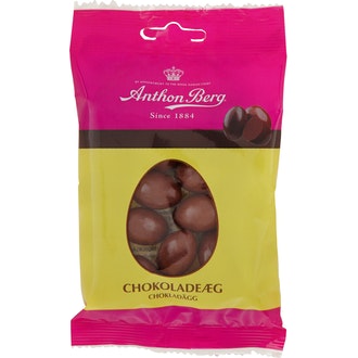 Anthon Berg Maitosuklaamunat 80g kalorit ja ravintosisältö