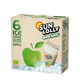 Sun Lolly Luomu 6x60ml/65g omena kalorit ja ravintosisältö