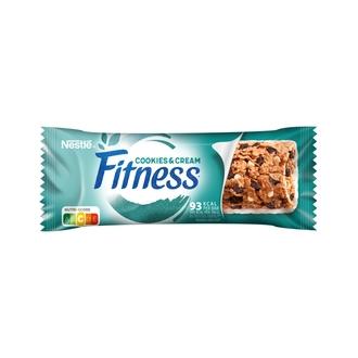Nestlé Fitness 23.5g Cookies & Cream viljapatukka kalorit ja ravintosisältö