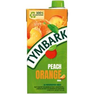 Tymbark appelsiini-persikkamehujuoma 1L kalorit ja ravintosisältö