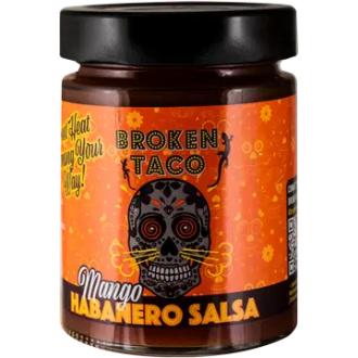 Broken Taco Mango Habanero Salsa 250 g kalorit ja ravintosisältö