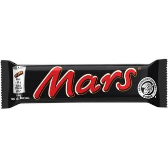 Mars suklaapatukka 51g kalorit ja ravintosisältö - 443 kcal