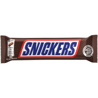 Snickers suklaapatukka 50g kalorit ja ravintosisältö