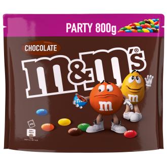 M&M's Choco maitosuklaarae 800g kalorit ja ravintosisältö