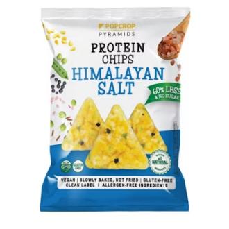 Popcrop pyramids rapeat proteiini kasvis-sipsit 60g Himalajan suola