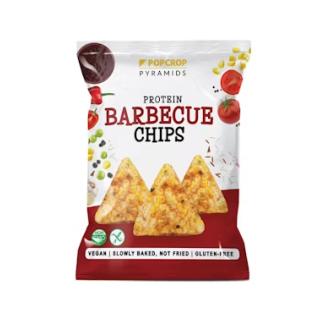 Popcrop pyramids proteiini monijyvä sipsi 60g barbeque