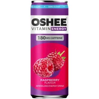 OSHEE Energy drink Raspberry Zero 330ml kalorit ja ravintosisältö