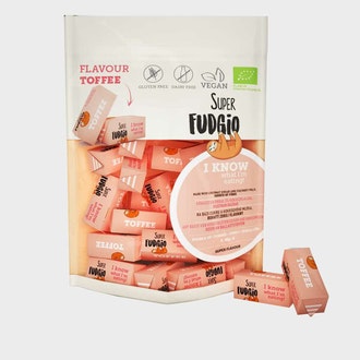 Super Fudgio maidoton Toffee 150g luomu kalorit ja ravintosisältö - 386 kcal