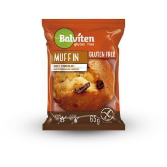 Balviten gluteeniton valkosuklaa muffinssi 65g kalorit ja ravintosisältö - 467 kcal