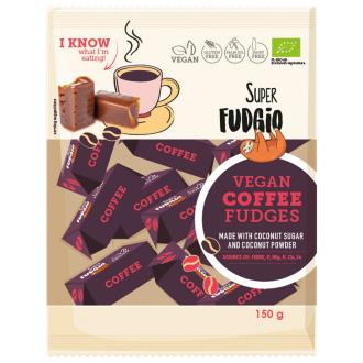 Super Fudgio Kahvifudge 150g Luomu kalorit ja ravintosisältö - 381 kcal