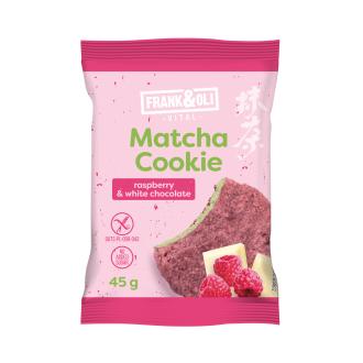FrankOli Matcha vadelma-valkosuklaa 45g gluteeniton kalorit ja ravintosisältö - 199 kcal