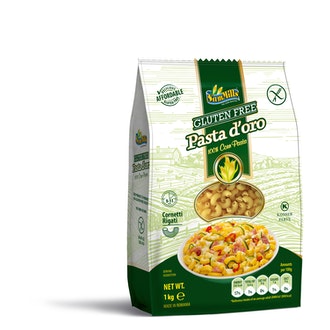 SamMills Pasta D'oro makaroni 1kg luontaisesti gluteeniton kalorit ja ravintosisältö