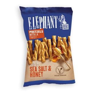 Elephant kierrepretzelit 80g merisuola-hunaja kalorit ja ravintosisältö - 428 kcal