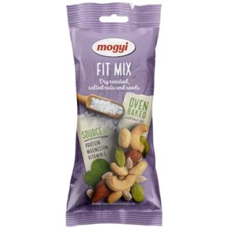 Mogyi Fit Mix pähkinäsekoitus 70g kalorit ja ravintosisältö - 600 kcal