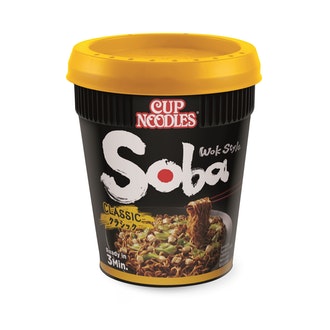Nissin 90g Soba Cup Classic nuudeli kalorit ja ravintosisältö