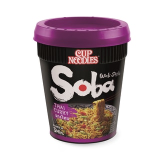 Nissin Soba cup nuudeli THAI 87g kalorit ja ravintosisältö