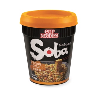 Nissin 87g Soba Cup Peking Duck kalorit ja ravintosisältö