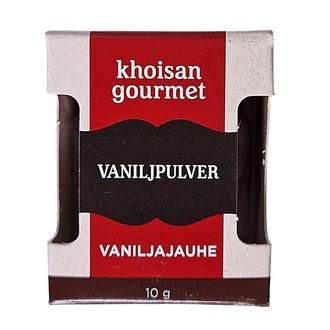 Khoisan Gourmet Vaniljajauhe leivontaan kalorit ja ravintosisältö