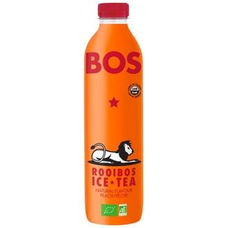 BOS Persikanmakuinen luomu rooibos jäätee 1L kalorit ja ravintosisältö