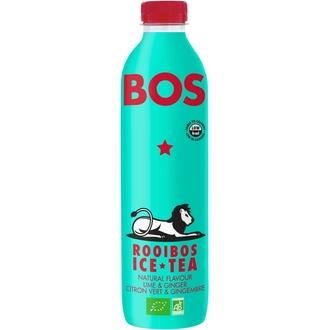Bos brands orgaaninen rooibos jäätee lime-inkivääri 1L PET pullo kalorit ja ravintosisältö