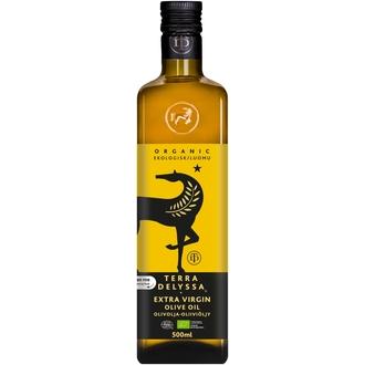 Terra Delyssa Ekstra-neitsytoliiviöljy luomu 500ml kalorit ja ravintosisältö