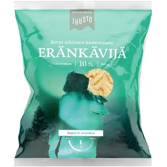 Kuusamon Juusto Eränkävijä 10% raaste 140 g kalorit ja ravintosisältö - 222 kcal