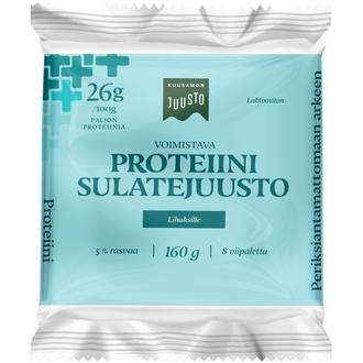 Kuusamon Juusto proteiini sulatejuustoviipale 5 %, 160 g kalorit ja ravintosisältö - 149 kcal