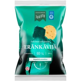 Kuusamon Juusto Eränkävijä 10 % juusto 300 g kalorit ja ravintosisältö - 222 kcal