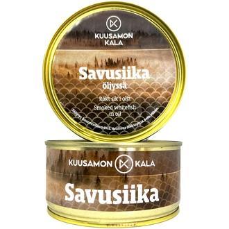 Savusiikaa öljyssä 180/240g kalorit ja ravintosisältö